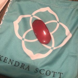 Kendra Scott red Rayne stone
